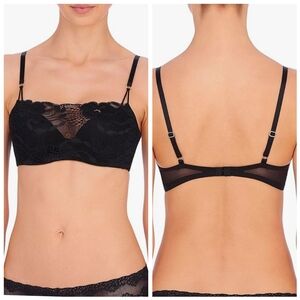 Natori Black Lace Bandeau Bra